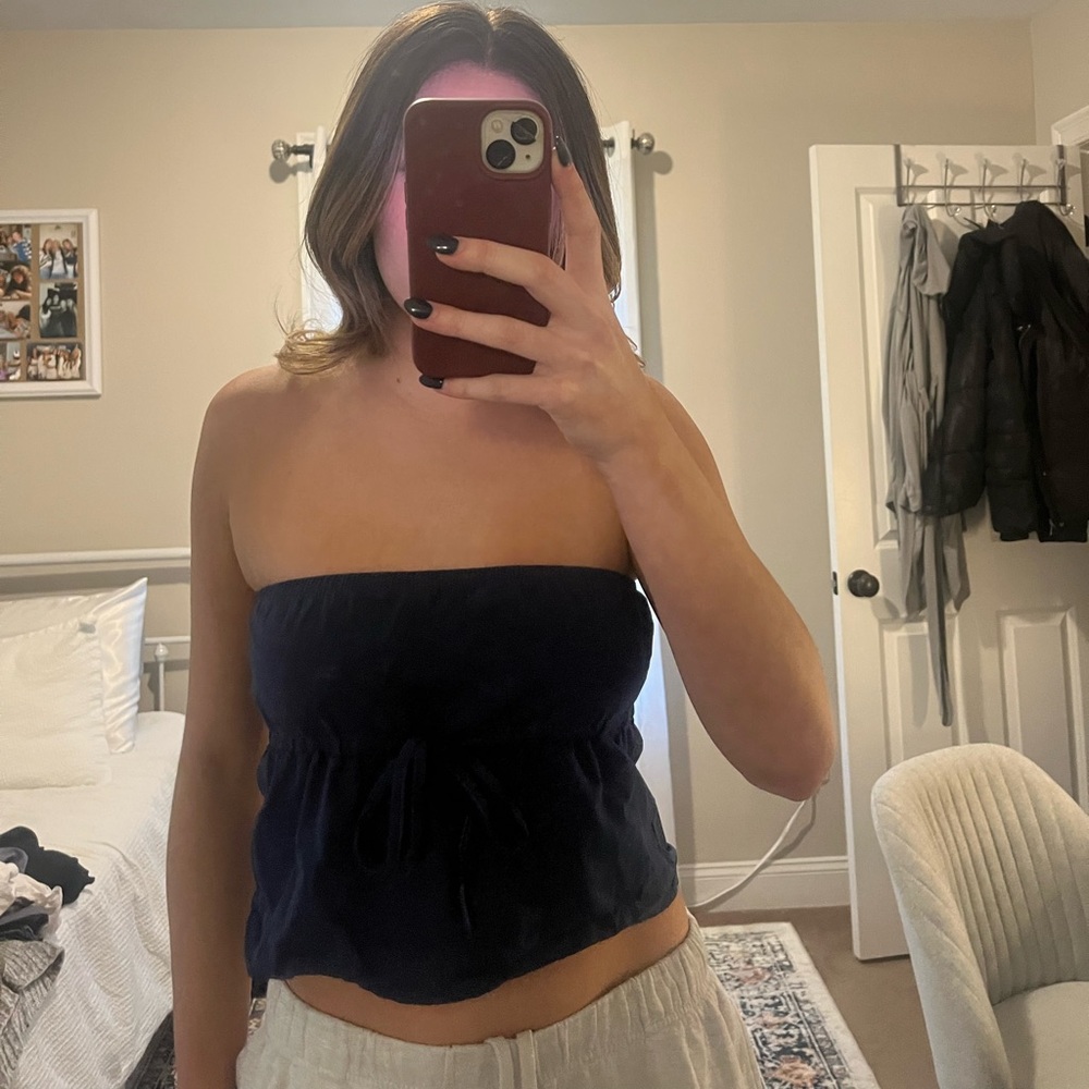 Edikted Blue Tube Top